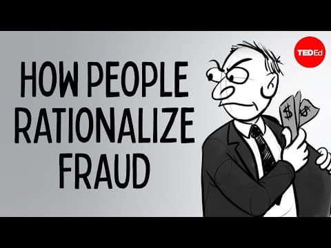 【TED-Ed】人為什麼會舞弊？ (How people rationalize fraud - Kelly Richmond Pope)