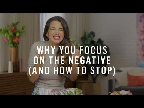 三步驟阻止負面思考 (3 Steps to Stop Negative Thinking In Its Tracks)