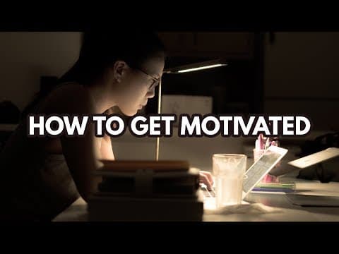 提不起勁？這幾招教你重拾並保持正向積極！ (HOW TO GET & STAY MOTIVATED--Self Motivation)