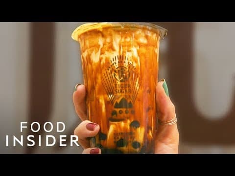 大排長龍也要喝！延燒到紐約的黑糖珍珠鮮奶！ (Why New Yorkers Are Swarming This International Boba Shop Chain | Line Around The Block)