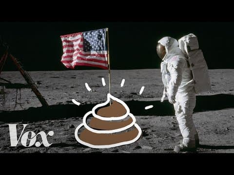 月球上有坨便便！？這坨便便或許可以解開生命之謎！ (Astronauts left poop on the moon. We should go get it.)