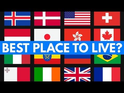 地球上哪裡最適合人居住？(What’s The Best Spot to Live On Earth?)