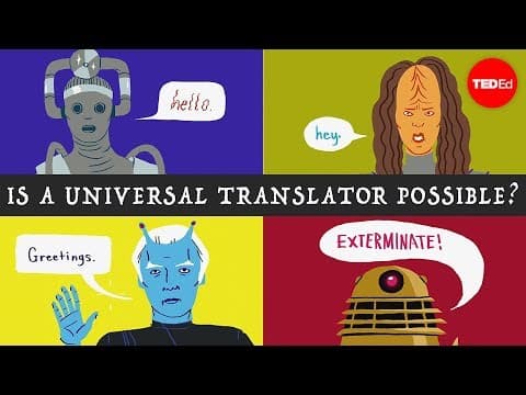 【TED-Ed】計算機如何翻譯人類語言--Ioannis Papachimonas。 (【TED-Ed】How computers translate human language - Ioannis Papachimonas)