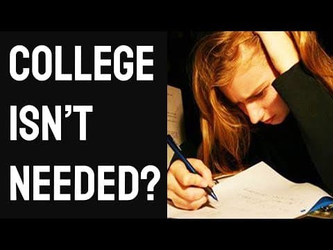 為什麼那麼多人後悔去讀大學？ (The TRUTH Why So Many Regret University/College)