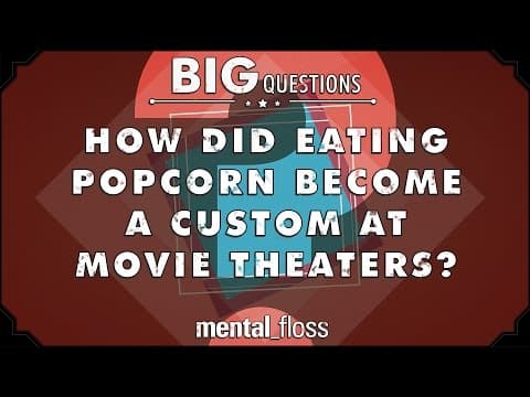【長知識】為什麼在電影院一定要吃爆米花？(How did eating popcorn become a custom at movie theaters?)