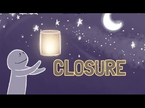 如何畫下句點，重新開始？心靈雞湯 (Wellcast - How to Move On and Find Closure)