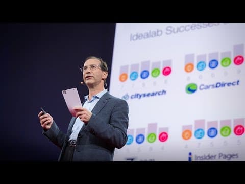 【TED】創業成功最關鍵的因素 Bill Gross: The single biggest reason why startups succeed
