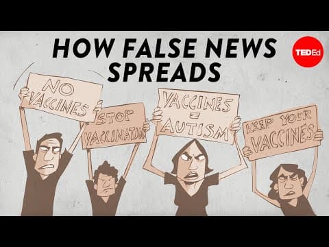【Ted-Ed】錯誤訊息如何傳遍　How false news can spread