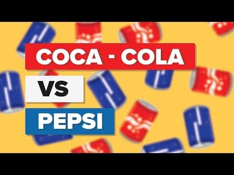 可口可樂 vs. 百事可樂！你選哪一個？ (Coke (Coca Cola) vs Pepsi - Soda Comparison)