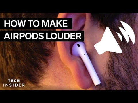3C苦手看過來！如何使你的 AirPods 更響亮 (How To Make AirPods Louder)
