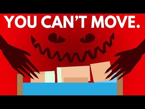 是什麼讓睡眠癱瘓如此可怕？ (What Makes Sleep Paralysis So Terrifying?)