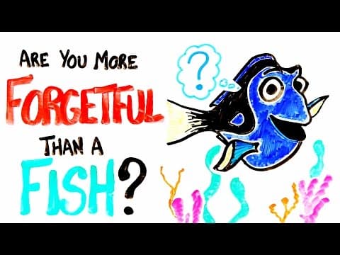 【泛科學精選】你有想過其實你可能比一隻魚還健忘嗎？ (Are You More Forgetful Than A Fish?)