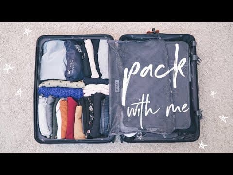 出國行李打包術！去日本一週該帶那些行李呢？ (How to Pack Like a Pro | 1 Week in Japan)
