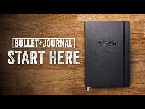 想要有效管理時間嗎？那麼你不可不知「子彈筆記術」！ (How to Bullet Journal)