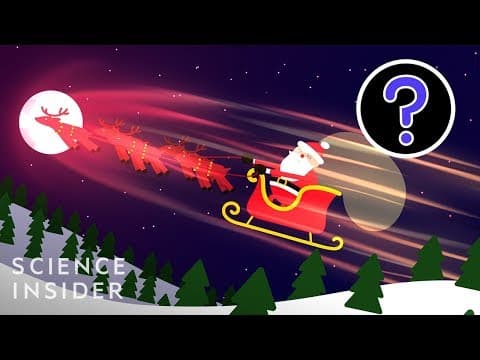 如果聖誕老人真的在一個晚上送出了禮物呢？ (What If Santa Really Delivered Presents In One Night?)