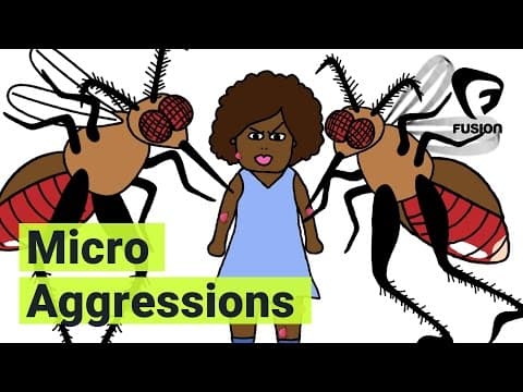 用蚊子咬來解釋「微侵略」 (How microaggressions are like mosquito bites • Same Difference)