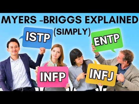 MBTI 人格測試是什麼？快來看看你是 16 種人格中的哪一種！ (16 Personalities: What do the Letters Mean? (MBTI, Myers Briggs))