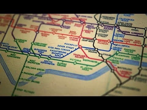 【TED】邁克爾比魯特: 倫敦地鐵地圖的天才構想 (The genius of the London Tube Map | Small Thing Big Idea, a TED series)