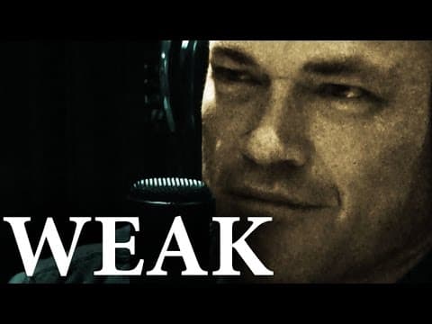 退役海豹突擊隊指揮官：勇於面對自己的弱點！ (NOT Accepting Weakness - Jocko Willink)