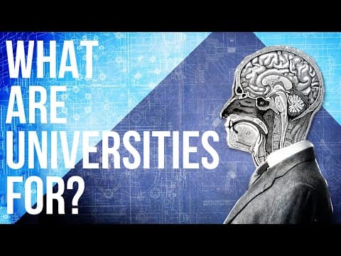 【The School of Life】為什麼要有大學？ (What are Universities for?)