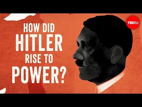 【TED-Ed】一探希特勒出頭的歷程 (How did Hitler rise to power? - Alex Gendler and Anthony Hazard)