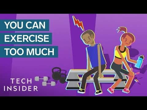 運動是好事，但小心運動過度會傷身！(What Too Much Exercise Does To Your Body And Brain)