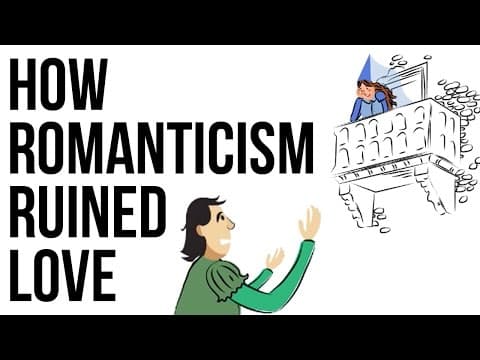 想談場浪漫戀愛？其實「浪漫主義」可能是真愛殺手.... (How Romanticism Ruined Love)