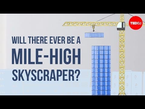 是否會有一英哩高的摩天大樓？ (Will there ever be a mile-high skyscraper? - Stefan Al)