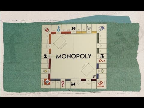 經典桌遊《大富翁》的起源是一本經濟學著作？ (The Real Story Behind Monopoly)