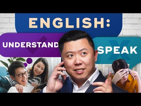 為什麼聽得懂英文但總是支支吾吾說不出口？(I Understand English But I Can't Speak It - Action Plan)