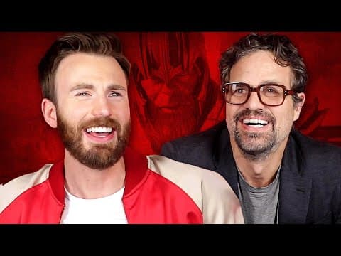 【美國隊長 & 浩克】薩諾斯「彈指之間」，誰能倖存？ (Chris Evans and Mark Ruffalo Try to Survive Thanos' Snap)