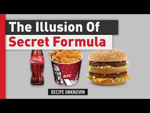品牌的祕密配方和食譜背後的真相 (The Truth Behind Brands' Secret Formulas & Recipes)