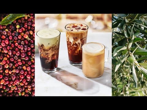 沒錯，就是橄欖油咖啡！透過影片一起認識星巴克全新 Oleato™ 系列橄欖油咖啡（Introducing Starbucks new coffee ritual: Oleato™）