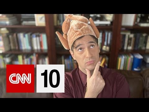 【CNN10】感恩節及以後的日子