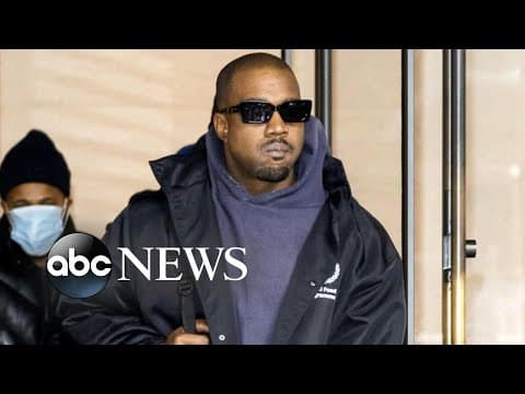 肯爺(Ye)引起公憤的反猶太主義言論 (Ye's antisemitic comments spark outrage, fear | Nightline)