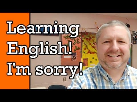 別只會說 I'm sorry! 好好道歉好嗎！ (How to Say Sorry in English and Learn to Apologize in English | Video with Subtitles)