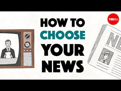 TED-Ed】在資訊爆炸的年代，做個聰明的閱聽人！(How to Choose Your News)