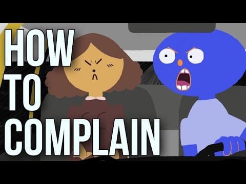 如何抱怨 (How to Complain)