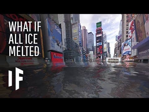 【海洋教育】如果全世界的冰都融化了！？ (What If All the World's Ice Melted?)