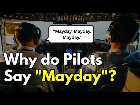 空難電影必出現的「Mayday」到底是啥意思？答案超意外！ (Why Do Pilots Say "Mayday"? (It's Not What You Think))