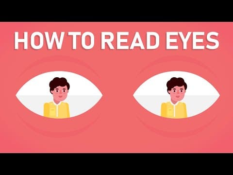 肢體語言心理學：你的眼神透露著你是怎麼樣的一個人 How to Read Eyes - How to Read Body Language