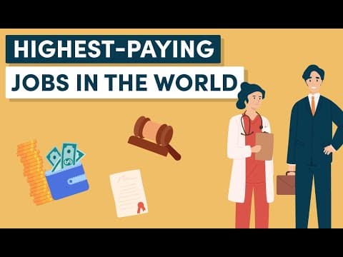 這些人賺最多！全球收入最高的 10 種工作（The 10 Highest-Paying Jobs in the World）