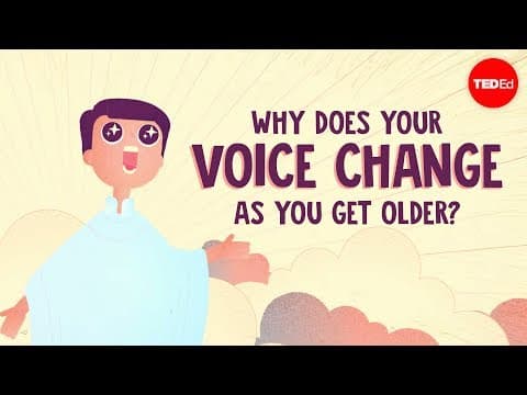 【TED-Ed】為什麼聲音會隨著年紀增長而改變？ (Why does your voice change as you get older? - Shaylin A. Schundler)