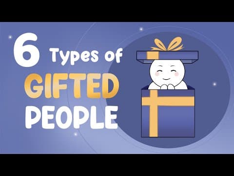 六種天賦異稟的人類——你是哪一種呢？(6 Types of Gifted People - Which One Are You?)