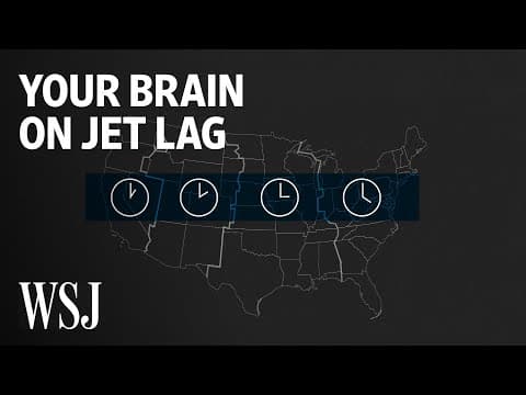 調時差很不舒服？都是大腦惹的禍！ (What Happens to Your Brain on Jet Lag | WSJ)