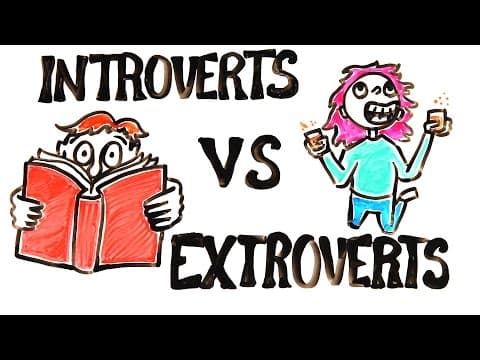你是內向還是外向的人？跟你解釋這兩者哪裡不同 (Introverts vs Extroverts)