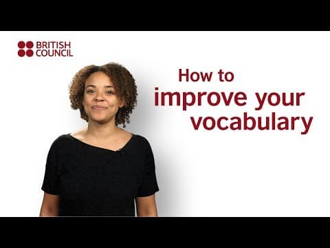 如何加深對英文單字的印象？(How to improve your vocabulary)