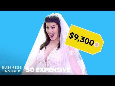 一生只穿一次的衣服─為什麼婚紗那麼貴？(Why Wedding Dresses Are So Expensive | So Expensive)