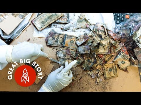 錢被你家動物啃壞了嗎？他們可以幫你！ (Mutilated Money? This Place Will Give You a Fresh Stack)