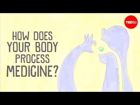 【TED-Ed】把藥吞進身體然後呢？來看看你吃過的藥是怎麼讓身體吸收的！ (How does your body process medicine? -Celine Valery)